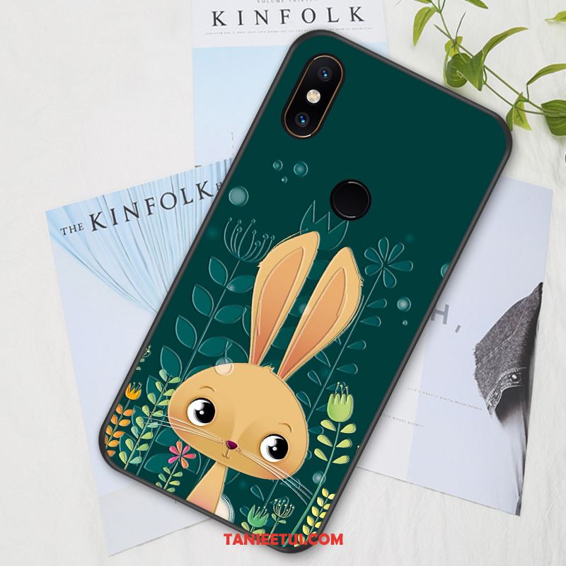 Etui Xiaomi Mi Mix 2s Miękki Anti-fall All Inclusive, Pokrowce Xiaomi Mi Mix 2s Purpurowy Z Haftem Nowy Beige