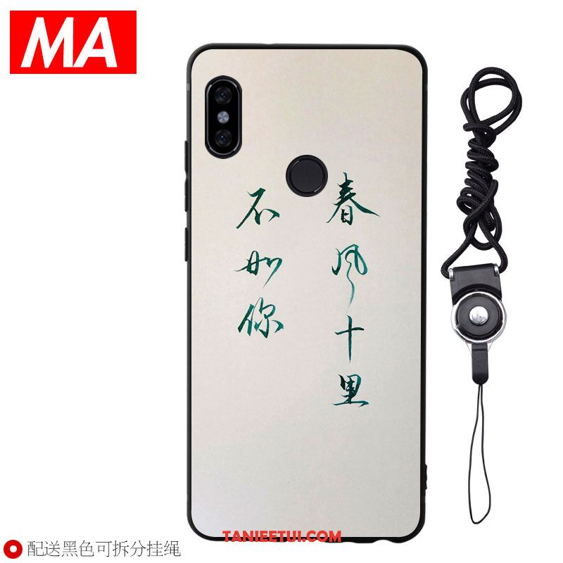 Etui Xiaomi Mi Mix 2s Niebieski Ochraniacz Piękny, Futerał Xiaomi Mi Mix 2s Chiński Styl Silikonowe Telefon Komórkowy Beige