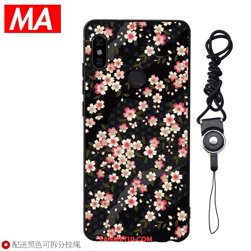 Etui Xiaomi Mi Mix 2s Niebieski Ochraniacz Piękny, Futerał Xiaomi Mi Mix 2s Chiński Styl Silikonowe Telefon Komórkowy Beige