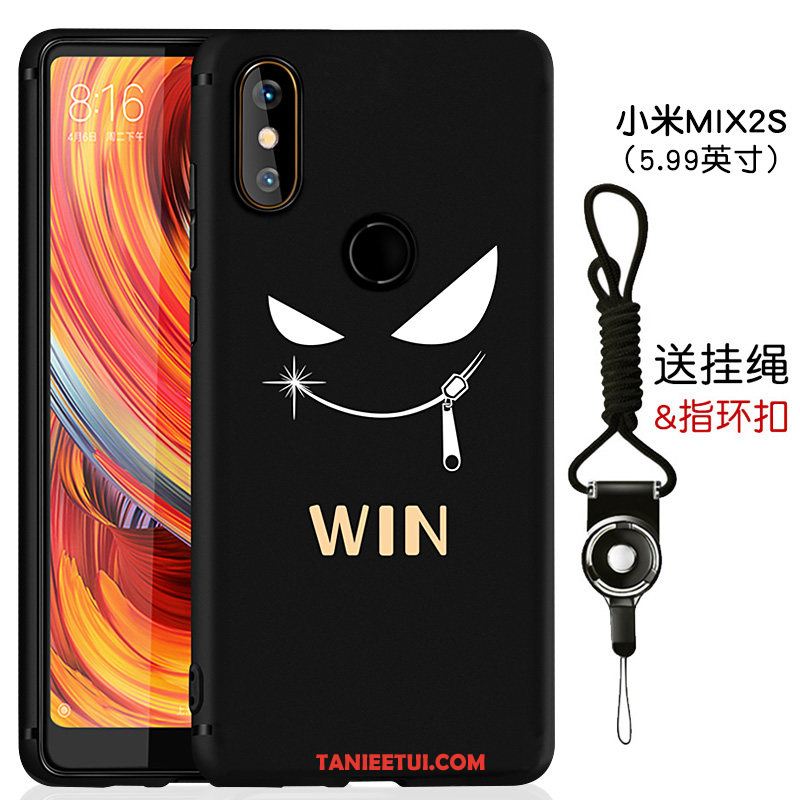 Etui Xiaomi Mi Mix 2s Piękny Tendencja Wiszące Ozdoby, Futerał Xiaomi Mi Mix 2s Cienkie Czarny Silikonowe Beige