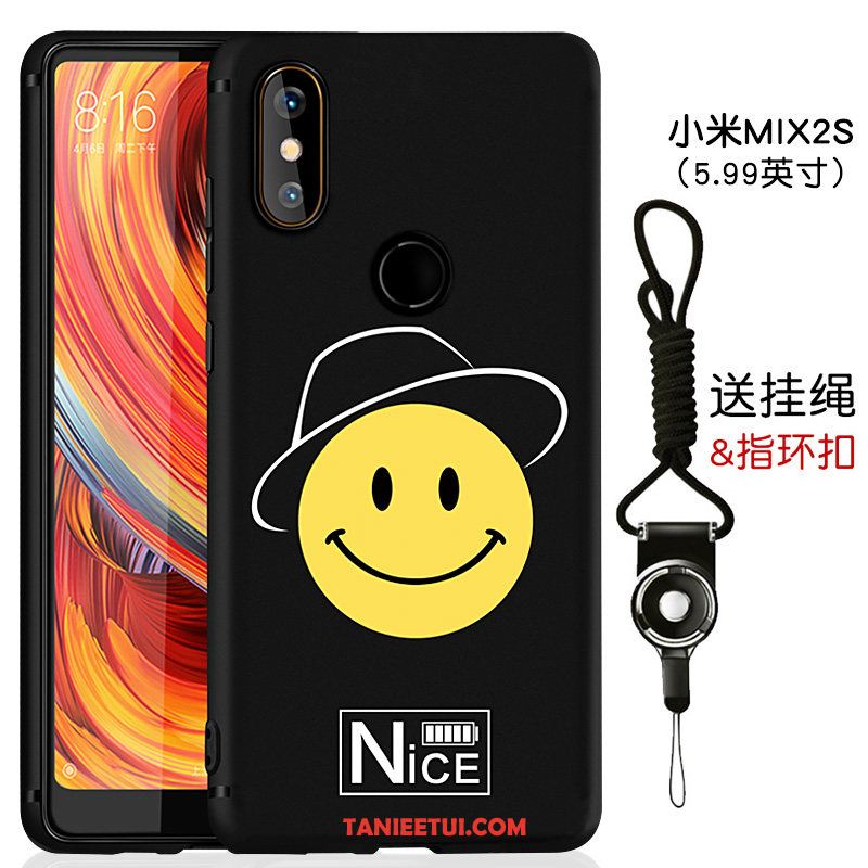 Etui Xiaomi Mi Mix 2s Piękny Tendencja Wiszące Ozdoby, Futerał Xiaomi Mi Mix 2s Cienkie Czarny Silikonowe Beige