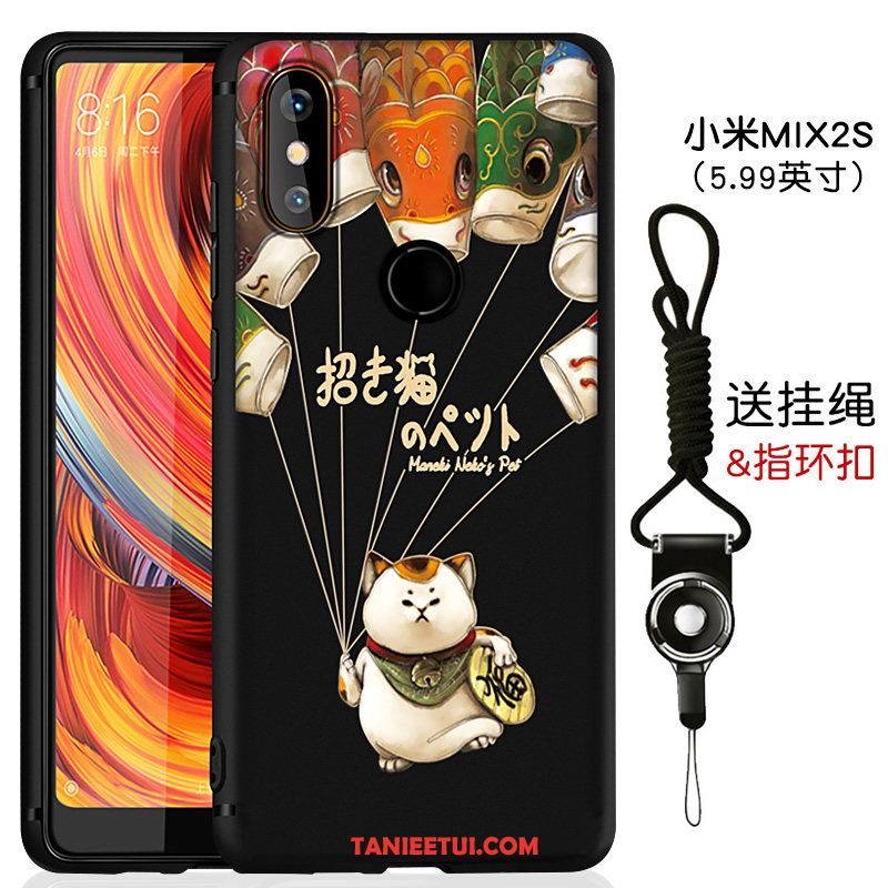 Etui Xiaomi Mi Mix 2s Piękny Tendencja Wiszące Ozdoby, Futerał Xiaomi Mi Mix 2s Cienkie Czarny Silikonowe Beige