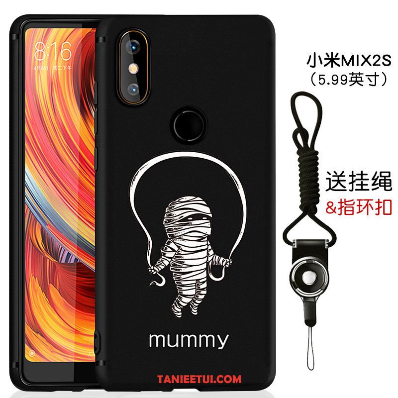 Etui Xiaomi Mi Mix 2s Piękny Tendencja Wiszące Ozdoby, Futerał Xiaomi Mi Mix 2s Cienkie Czarny Silikonowe Beige