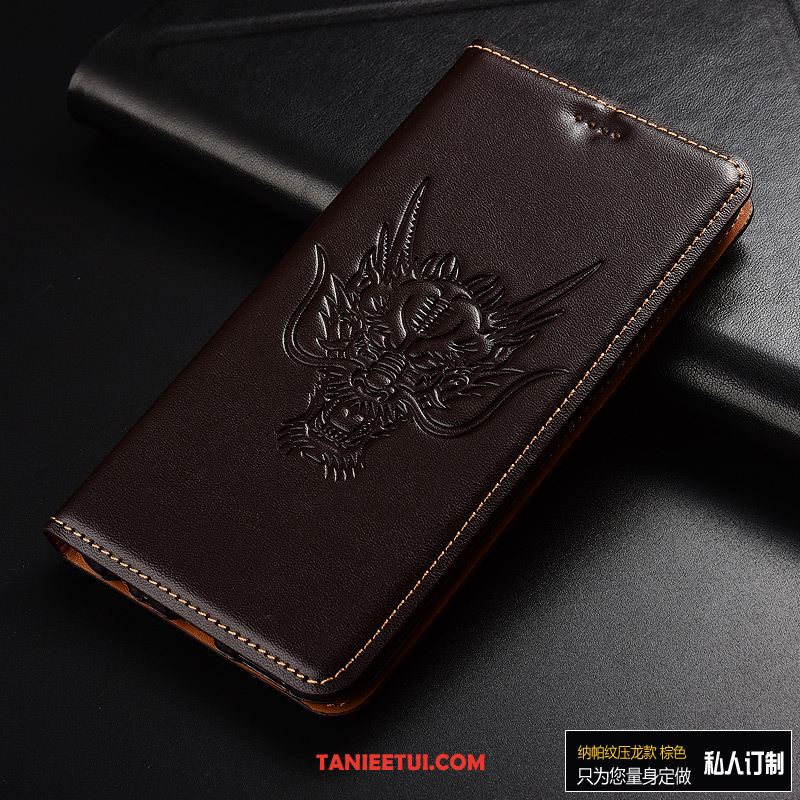 Etui Xiaomi Mi Mix 3 All Inclusive Prawdziwa Skóra Mały, Pokrowce Xiaomi Mi Mix 3 Anti-fall Ochraniacz Klapa Beige