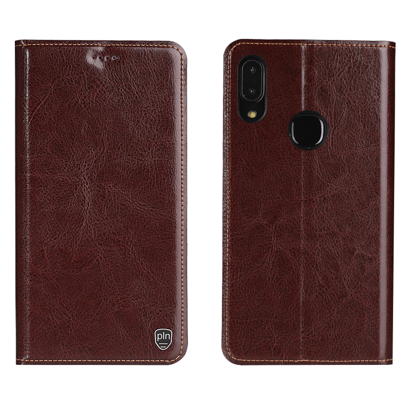 Etui Xiaomi Mi Mix 3 All Inclusive Skórzany Futerał Mały, Obudowa Xiaomi Mi Mix 3 Anti-fall Telefon Komórkowy Żółty Beige