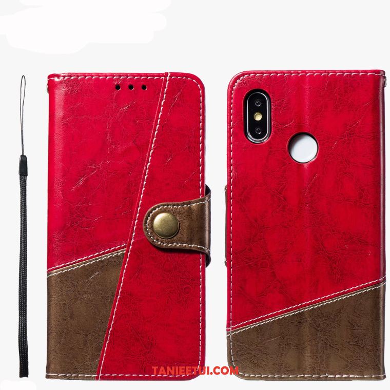 Etui Xiaomi Mi Mix 3 Anti-fall Ochraniacz All Inclusive, Futerał Xiaomi Mi Mix 3 Prawdziwa Skóra Osobowość Mały Braun Beige