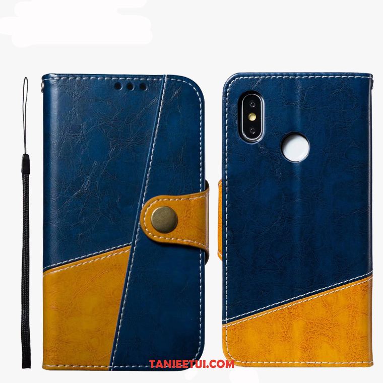 Etui Xiaomi Mi Mix 3 Anti-fall Ochraniacz All Inclusive, Futerał Xiaomi Mi Mix 3 Prawdziwa Skóra Osobowość Mały Braun Beige