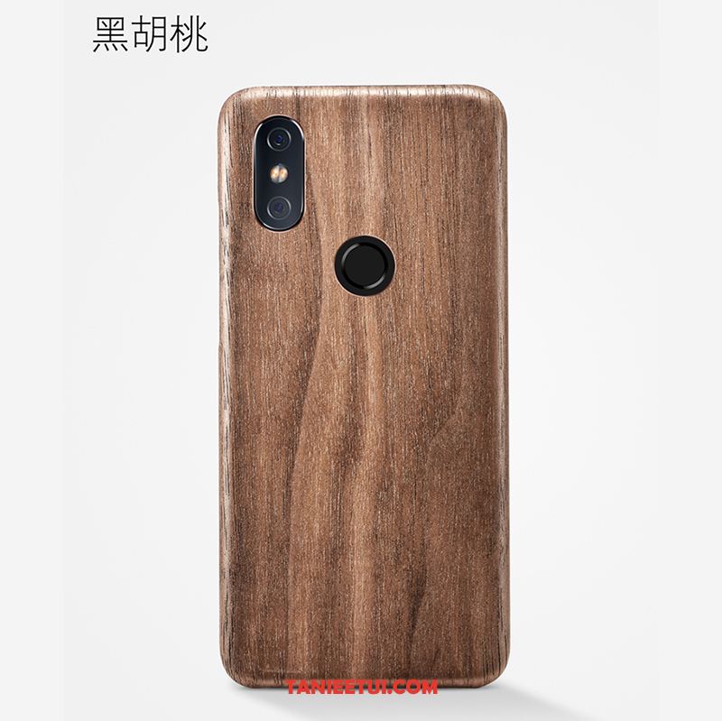 Etui Xiaomi Mi Mix 3 Drewno Osobowość Super, Futerał Xiaomi Mi Mix 3 Tendencja Tylna Pokrywa Mały Braun Beige Nackte Farbe