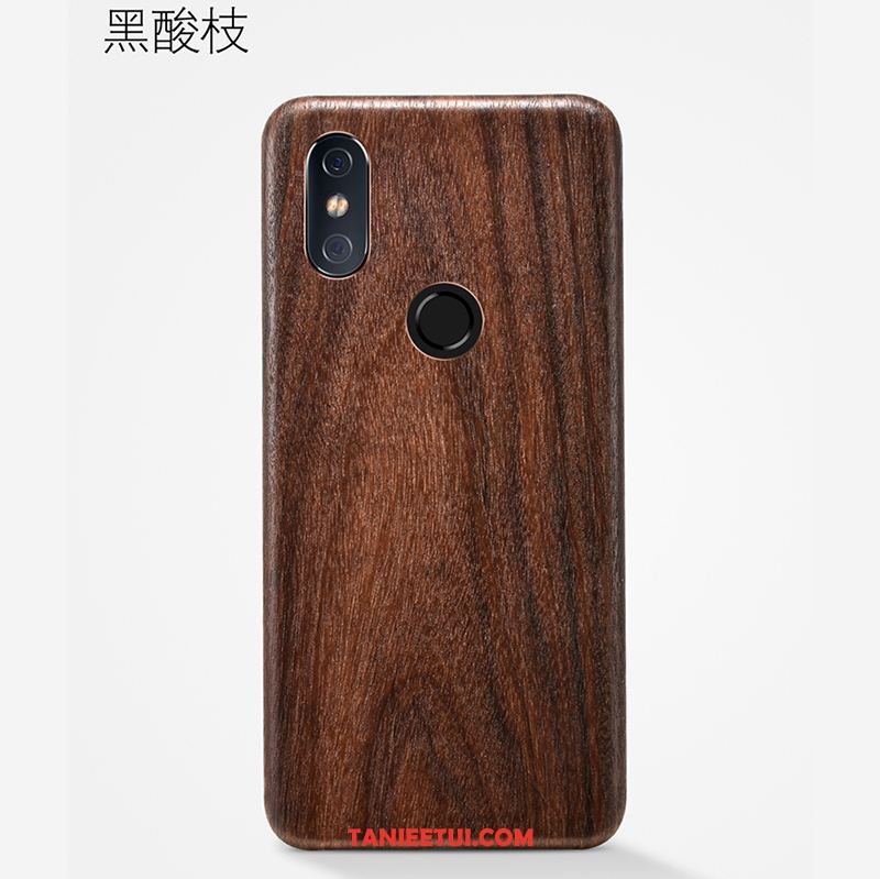 Etui Xiaomi Mi Mix 3 Drewno Osobowość Super, Futerał Xiaomi Mi Mix 3 Tendencja Tylna Pokrywa Mały Braun Beige Nackte Farbe