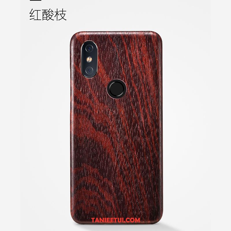 Etui Xiaomi Mi Mix 3 Drewno Osobowość Super, Futerał Xiaomi Mi Mix 3 Tendencja Tylna Pokrywa Mały Braun Beige Nackte Farbe