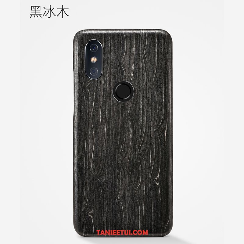 Etui Xiaomi Mi Mix 3 Drewno Osobowość Super, Futerał Xiaomi Mi Mix 3 Tendencja Tylna Pokrywa Mały Braun Beige Nackte Farbe