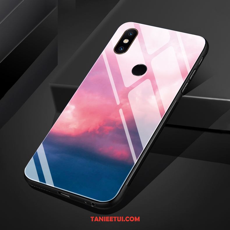 Etui Xiaomi Mi Mix 3 Miękki Jasny Szkło, Obudowa Xiaomi Mi Mix 3 Mały Kreatywne Różowe Beige