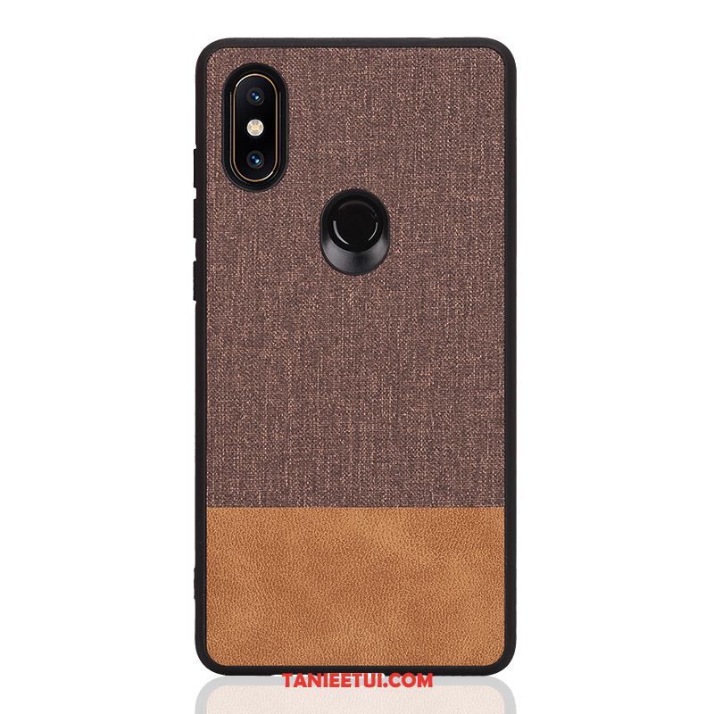 Etui Xiaomi Mi Mix 3 Miękki Nowy All Inclusive, Futerał Xiaomi Mi Mix 3 Osobowość Mały Nubuku Beige