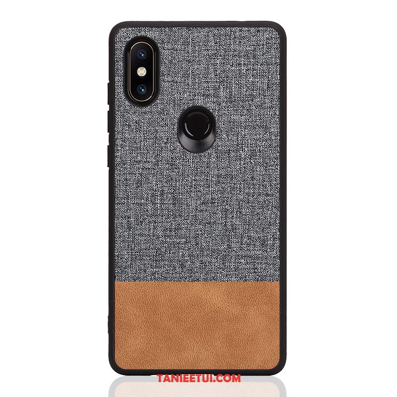 Etui Xiaomi Mi Mix 3 Miękki Nowy All Inclusive, Futerał Xiaomi Mi Mix 3 Osobowość Mały Nubuku Beige