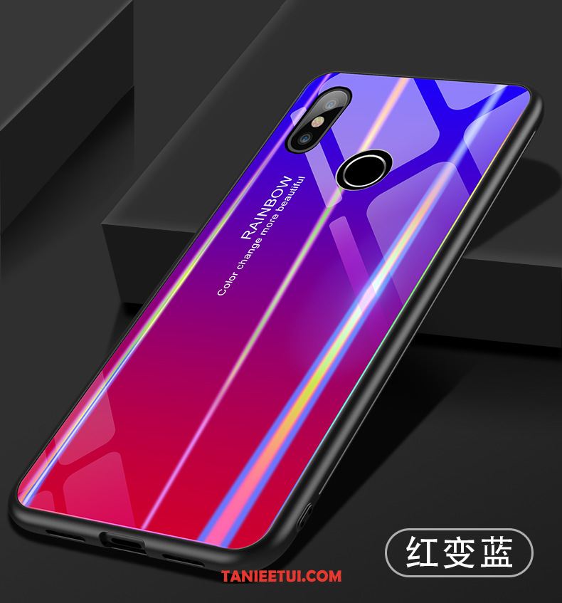 Etui Xiaomi Mi Mix 3 Nowy Czerwony Telefon Komórkowy, Obudowa Xiaomi Mi Mix 3 Szkło Mały Niebieski Beige