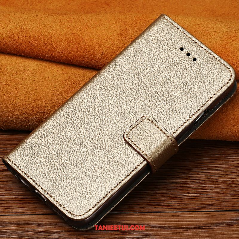 Etui Xiaomi Mi Mix 3 Ochraniacz Prawdziwa Skóra Osobowość, Futerał Xiaomi Mi Mix 3 Telefon Komórkowy Kreatywne Modna Marka Beige