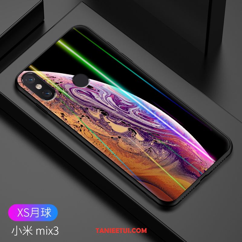 Etui Xiaomi Mi Mix 3 Osobowość Telefon Komórkowy Wysoki Koniec, Futerał Xiaomi Mi Mix 3 Nowy Ochraniacz Czerwony Netto Beige