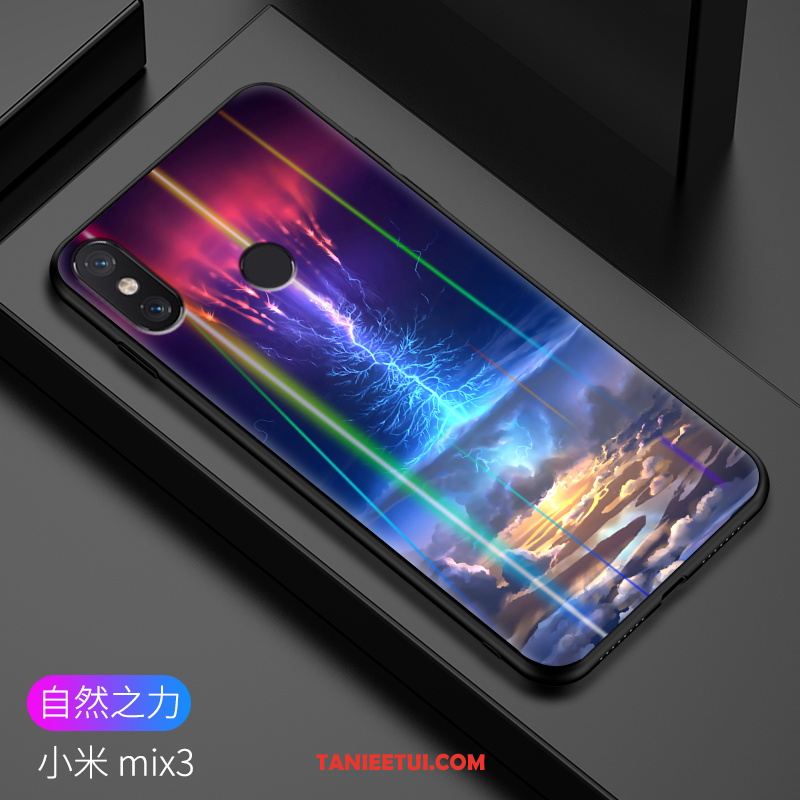 Etui Xiaomi Mi Mix 3 Osobowość Telefon Komórkowy Wysoki Koniec, Futerał Xiaomi Mi Mix 3 Nowy Ochraniacz Czerwony Netto Beige