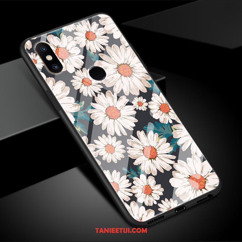 Etui Xiaomi Mi Mix 3 Zielony Miękki Świeży, Futerał Xiaomi Mi Mix 3 Telefon Komórkowy Mały Kwiaty Beige