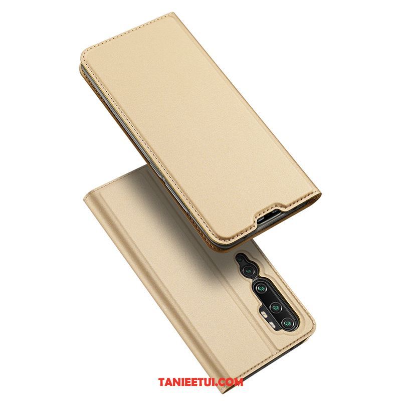 Etui Xiaomi Mi Note 10 Karta Biznes Ochraniacz, Futerał Xiaomi Mi Note 10 Telefon Komórkowy All Inclusive Nowy Beige