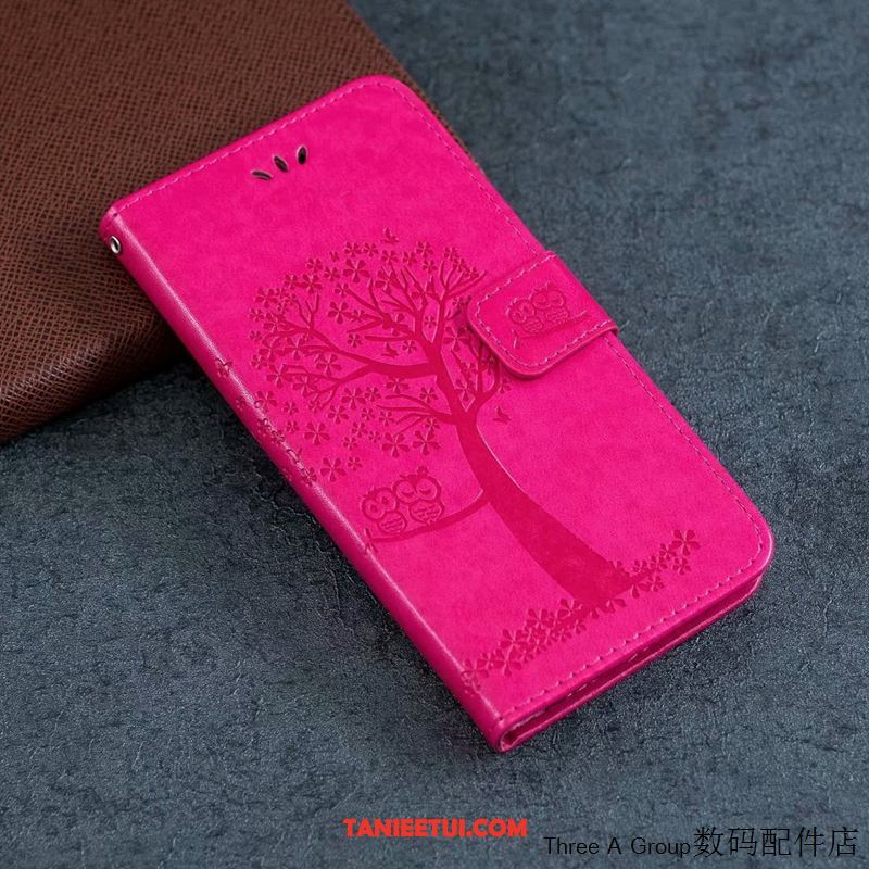 Etui Xiaomi Mi Note 10 Karta Mały Ochraniacz, Obudowa Xiaomi Mi Note 10 Piękny Purpurowy Telefon Komórkowy Beige