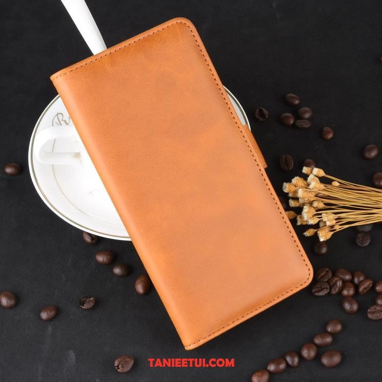 Etui Xiaomi Mi Note 10 Klapa Wzór Skórzany Futerał, Obudowa Xiaomi Mi Note 10 Bydło Klamra Czerwony Beige