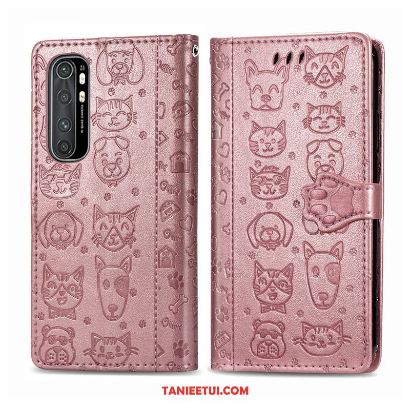 Etui Xiaomi Mi Note 10 Lite Anti-fall Mały Kreskówka, Pokrowce Xiaomi Mi Note 10 Lite Relief Piękny Młodzież Beige