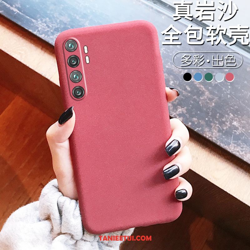 Etui Xiaomi Mi Note 10 Lite Anti-fall Telefon Komórkowy Ochraniacz, Pokrowce Xiaomi Mi Note 10 Lite Jednolity Kolor Miękki Nubuku Beige Sandfarben