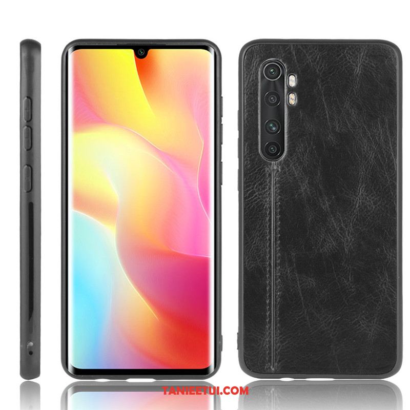 Etui Xiaomi Mi Note 10 Lite Młodzież Telefon Komórkowy Bydło, Futerał Xiaomi Mi Note 10 Lite Wzór Czerwony Mały Beige