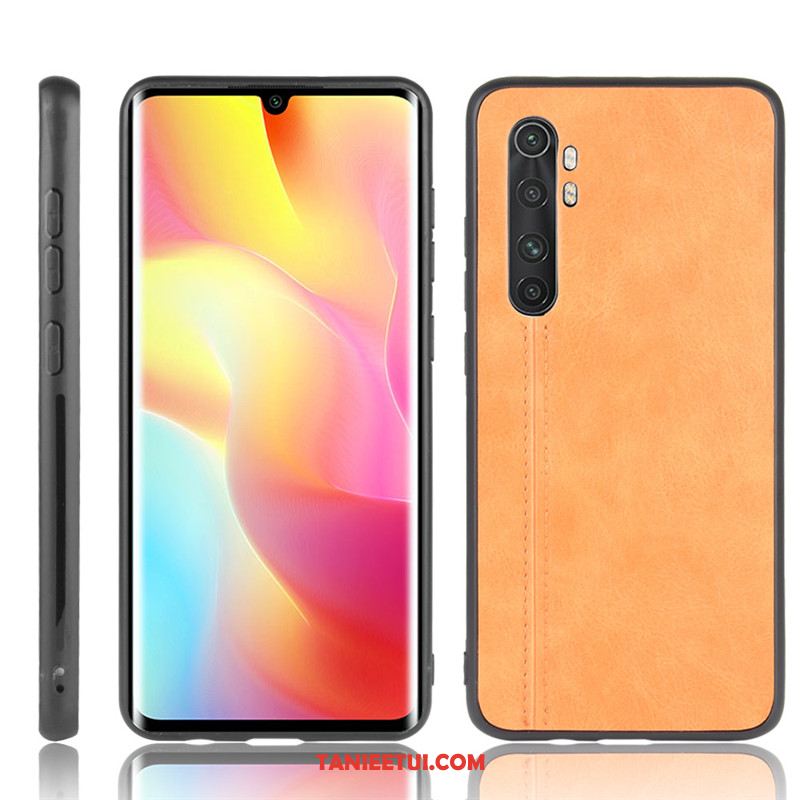 Etui Xiaomi Mi Note 10 Lite Młodzież Telefon Komórkowy Bydło, Futerał Xiaomi Mi Note 10 Lite Wzór Czerwony Mały Beige