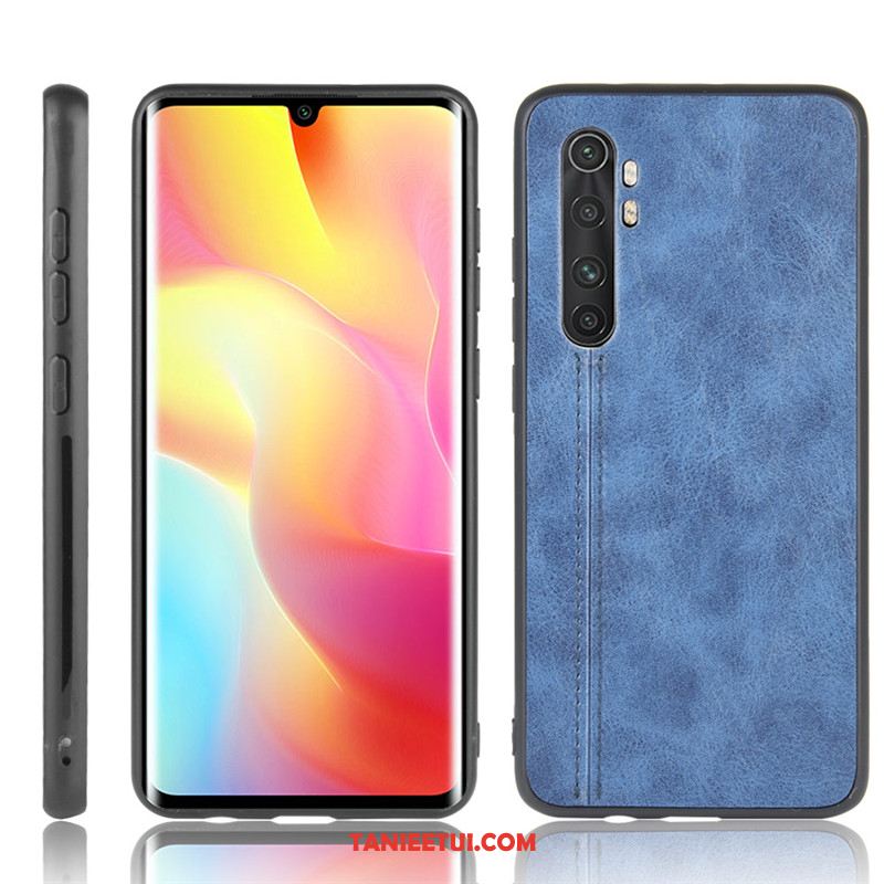 Etui Xiaomi Mi Note 10 Lite Młodzież Telefon Komórkowy Bydło, Futerał Xiaomi Mi Note 10 Lite Wzór Czerwony Mały Beige