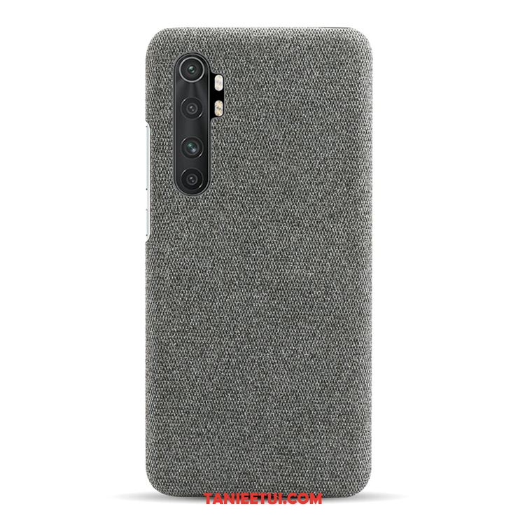 Etui Xiaomi Mi Note 10 Lite Płótno Karta Mały, Futerał Xiaomi Mi Note 10 Lite Młodzież Telefon Komórkowy Torby Beige