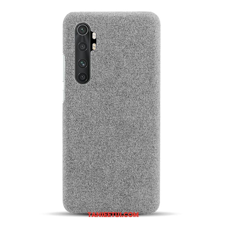 Etui Xiaomi Mi Note 10 Lite Płótno Karta Mały, Futerał Xiaomi Mi Note 10 Lite Młodzież Telefon Komórkowy Torby Beige