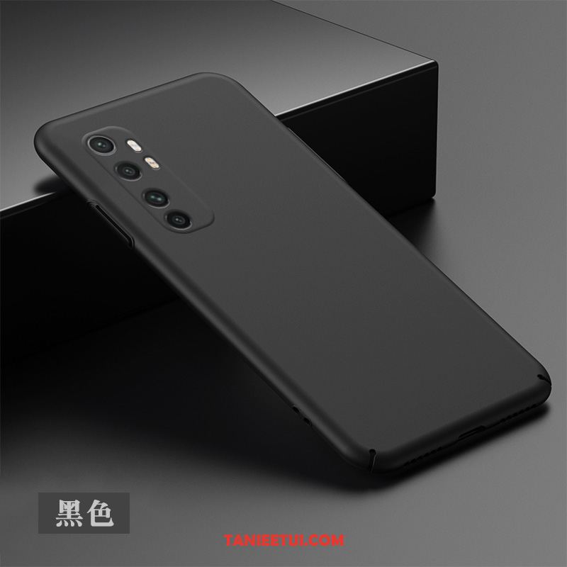 Etui Xiaomi Mi Note 10 Lite Telefon Komórkowy Nubuku Złoto, Obudowa Xiaomi Mi Note 10 Lite Czarny Trudno Mały Beige