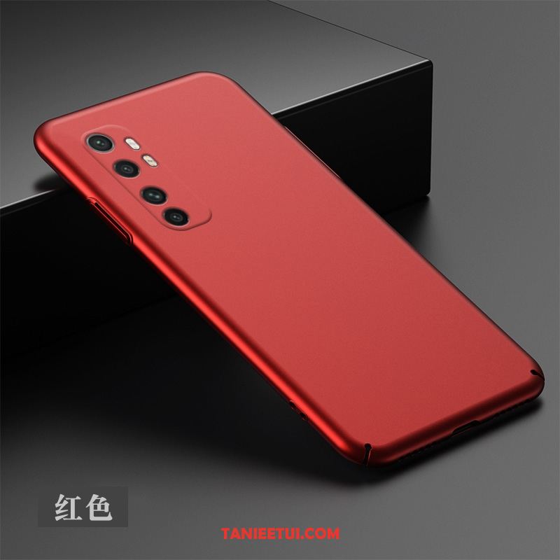 Etui Xiaomi Mi Note 10 Lite Telefon Komórkowy Nubuku Złoto, Obudowa Xiaomi Mi Note 10 Lite Czarny Trudno Mały Beige