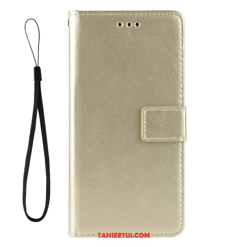 Etui Xiaomi Mi Note 10 Lite Wiszące Ozdoby Jednolity Kolor Czerwony, Pokrowce Xiaomi Mi Note 10 Lite Mały Telefon Komórkowy Skórzany Futerał Beige