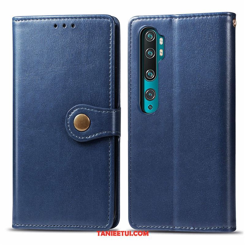 Etui Xiaomi Mi Note 10 Młodzież Telefon Komórkowy Ochraniacz, Obudowa Xiaomi Mi Note 10 Mały Proste Jednolity Kolor Beige