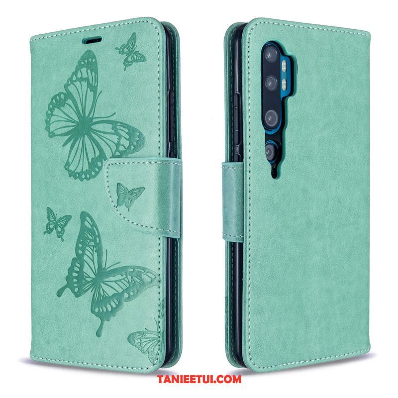 Etui Xiaomi Mi Note 10 Ochraniacz Wiszące Ozdoby Purpurowy, Pokrowce Xiaomi Mi Note 10 Mały Jednolity Kolor Telefon Komórkowy Beige