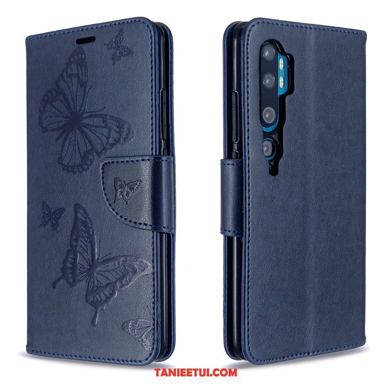 Etui Xiaomi Mi Note 10 Ochraniacz Wiszące Ozdoby Purpurowy, Pokrowce Xiaomi Mi Note 10 Mały Jednolity Kolor Telefon Komórkowy Beige