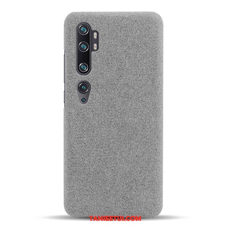 Etui Xiaomi Mi Note 10 Telefon Komórkowy Torby Płótno, Futerał Xiaomi Mi Note 10 Wzór Mały Anti-fall Braun Beige