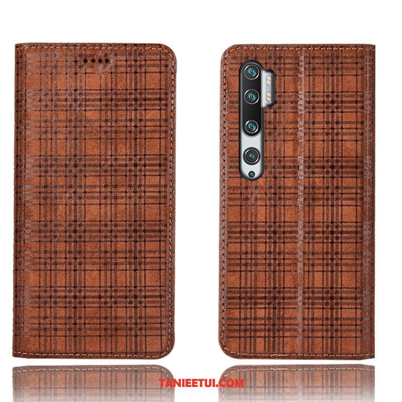 Etui Xiaomi Mi Note 10 Wzór Anti-fall Ochraniacz, Pokrowce Xiaomi Mi Note 10 Telefon Komórkowy Mały Szary Beige