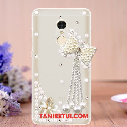 Etui Xiaomi Redmi 5 Niebieski Ochraniacz Wiszące Ozdoby, Obudowa Xiaomi Redmi 5 Rhinestone Tendencja Czerwony Beige