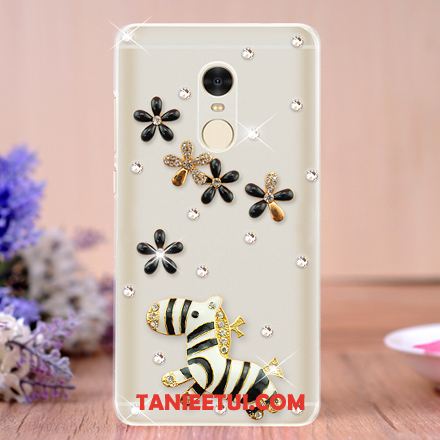 Etui Xiaomi Redmi 5 Niebieski Ochraniacz Wiszące Ozdoby, Obudowa Xiaomi Redmi 5 Rhinestone Tendencja Czerwony Beige