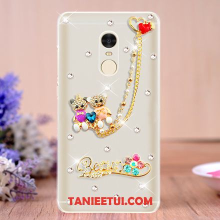 Etui Xiaomi Redmi 5 Niebieski Ochraniacz Wiszące Ozdoby, Obudowa Xiaomi Redmi 5 Rhinestone Tendencja Czerwony Beige