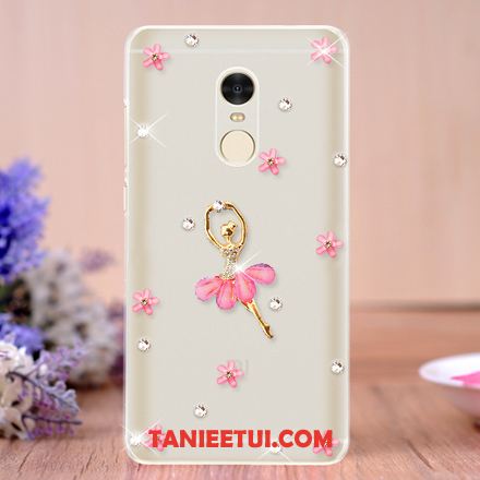 Etui Xiaomi Redmi 5 Niebieski Ochraniacz Wiszące Ozdoby, Obudowa Xiaomi Redmi 5 Rhinestone Tendencja Czerwony Beige