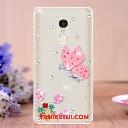 Etui Xiaomi Redmi 5 Niebieski Ochraniacz Wiszące Ozdoby, Obudowa Xiaomi Redmi 5 Rhinestone Tendencja Czerwony Beige