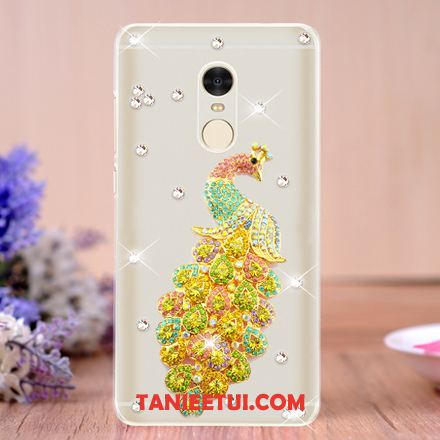 Etui Xiaomi Redmi 5 Niebieski Ochraniacz Wiszące Ozdoby, Obudowa Xiaomi Redmi 5 Rhinestone Tendencja Czerwony Beige