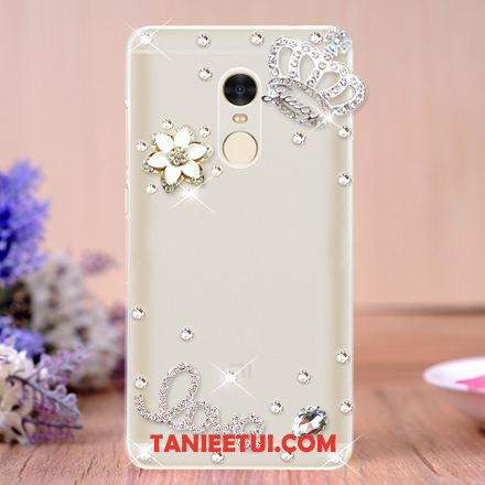 Etui Xiaomi Redmi 5 Niebieski Ochraniacz Wiszące Ozdoby, Obudowa Xiaomi Redmi 5 Rhinestone Tendencja Czerwony Beige