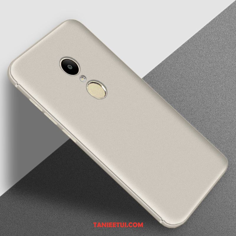 Etui Xiaomi Redmi 5 Plus Anti-fall Silikonowe Czerwony, Obudowa Xiaomi Redmi 5 Plus Nubuku All Inclusive Ochraniacz Beige