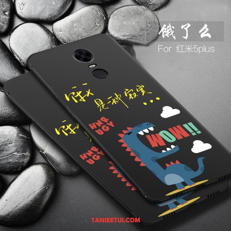 Etui Xiaomi Redmi 5 Plus Czarny Nubuku Czerwony, Futerał Xiaomi Redmi 5 Plus Anti-fall All Inclusive Telefon Komórkowy Beige